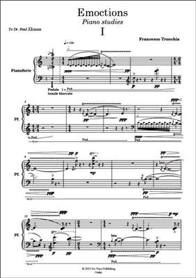 Francesco Trocchia: Emoctions, Prepared Piano Studies: Solo de Piano
