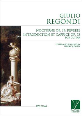 Giulio Regondi: Rêverie, Nocturne Op. 19: Solo pour Guitare