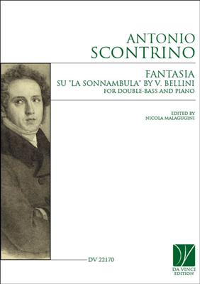 Antonio Scontrino: Fantasia su "La Sonnambula" by V. Bellini: Contrebasse et Accomp.