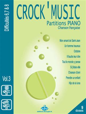 Emile Carrara: Recueil CrocK'MusiC Volume 3: (Arr. Armelle Cocheril): Solo de Piano
