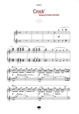 Armelle Cocheril: Crock' (4 mains): Piano Quatre Mains
