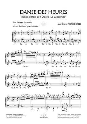 Amilcare Ponchielli: Danse des heures: Piano Quatre Mains