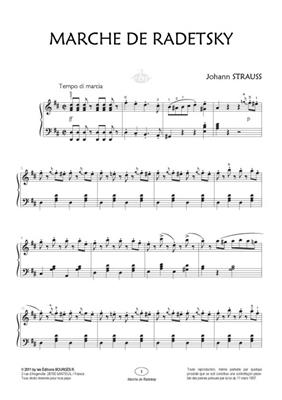 Johann Strauss Sr.: La Marche de Radetsky: Solo de Piano