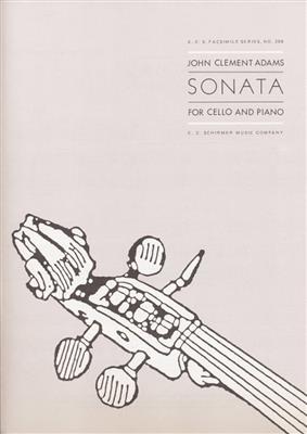 John Clement Adams: Sonata for Cello and Piano: Violoncelle et Accomp.