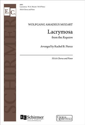 Wolfgang Amadeus Mozart: Requiem: Lacrymosa: (Arr. E. Harold Geer): Voix Hautes et Piano/Orgue