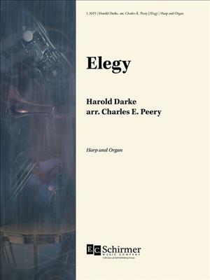 Harold Darke: Elegy: (Arr. Charles E. Peery): Harpe et Accomp.