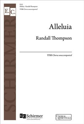 Randall Thompson: Alleluia: Voix Basses A Capella