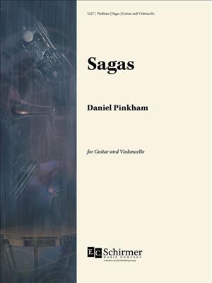 Daniel Pinkham: Sagas: Guitare et Accomp.