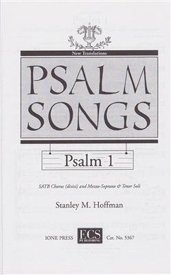 Stanley M. Hoffman: Psalm 1: Chœur Mixte et Accomp.