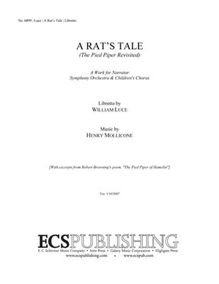 Henry Mollicone: A Rat's Tale: Chœur d'Enfants et Orchestre