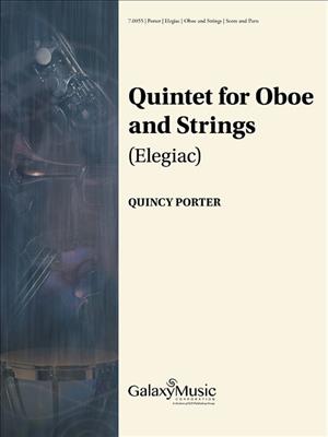 Quincy Porter: Quintet for Oboe and Strings: Ensemble de Chambre