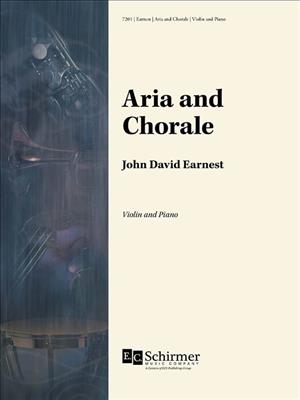 John David Earnest: Aria and Chorale: Violon et Accomp.