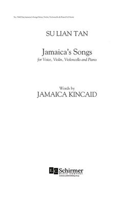 Su Lian Tan: Jamaica's Songs: Ensemble de Chambre