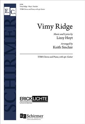 Lizzy Hoyt: Vimy Ridge: Voix Basses et Piano/Orgue