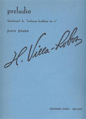 Heitor Villa-Lobos: Bachianas Brasileiras N 4: Solo de Piano