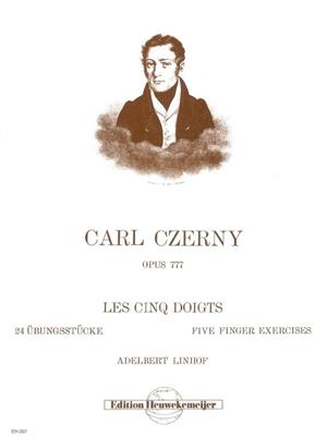 Carl Czerny: Les Cinq Doigts Opus 777: Solo de Piano