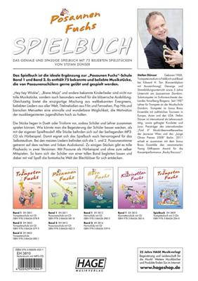 Stefan Dünser: Posaune Fuchs Spielbuch: Solo pourTrombone