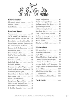 Lillis Blockflöten Spielbuch: Chant et Autres Accomp.