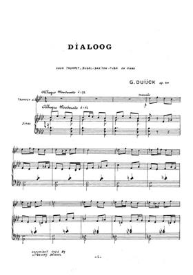 Guy Duijck: Dialoog: Solo de Trompette