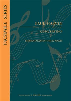 Paul Harvey: Concertino: Saxophone Soprano et Accomp.