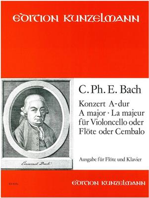 Carl Philipp Emanuel Bach: Konzert Für Violoncello: Flûte Traversière et Accomp.