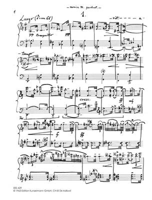 Janos Tamas: Improvisationen F. Klav.: Solo de Piano