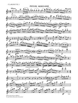 Johann Wenth: Petite Serenade Concertante: Clarinettes (Ensemble)