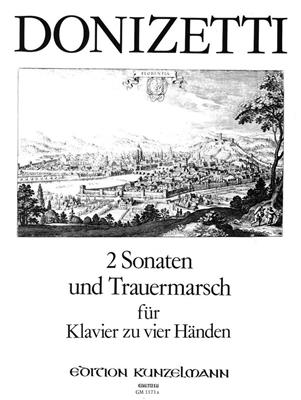 Gaetano Donizetti: 3 Sonaten: Piano Quatre Mains