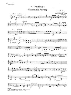Ludwig van Beethoven: 5. Sinfonie, Hausmusikfassung: (Arr. Werner Thomas-Mifune): Duo pour Violoncelles