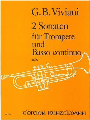 Giovanni Buonaventura Viviani: 2 Sonaten Für Trompete: Trompette et Accomp.