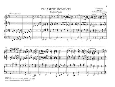 Scott Joplin: Ragtimes(3) 2: Piano Quatre Mains