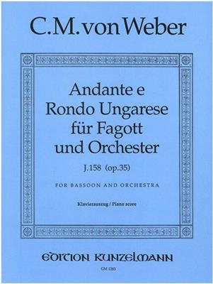 Carl Maria von Weber: Andante E Rondo Ungarese: Basson et Accomp.
