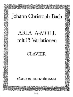 Johann Christoph Friedrich Bach: Aria Mit 15 Variationen: Clavecin