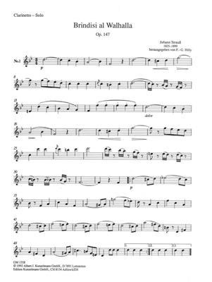 Johann Strauss Sr.: Walzer Für Klarinette: Solo pour Clarinette