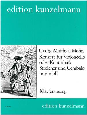 Georg Matthias Monn: Konzert für Violoncello oder Kontrabass: (Arr. Olivér Nagy): Orchestre et Solo