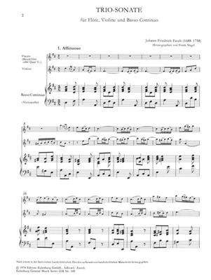 Johann Friedrich Fasch: Triosonate: Ensemble de Chambre