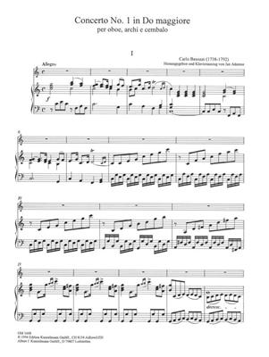 Carlo Besozzi: Konzert Für Oboe Nr. 1: Hautbois et Accomp.