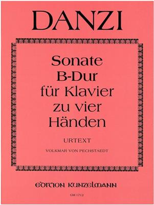 Franz Danzi: Sonate Für Klavier Zu 4 Händen: Piano Quatre Mains