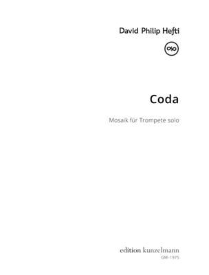 David Philip Hefti: Coda: Solo de Trompette