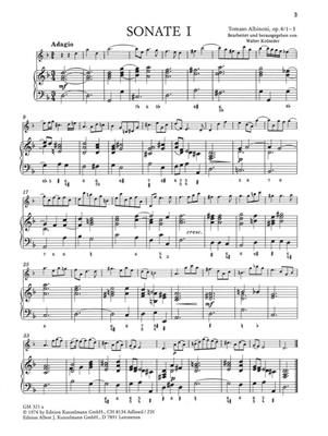 Tomaso Albinoni: 6 Sonaten: Violon et Accomp.