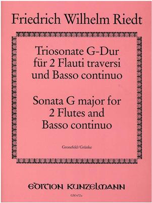 Friedrich Riedt: Triosonate: Duo pour Flûtes Traversières