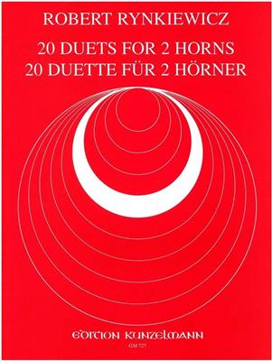 Robert Rynkiewicz: 20 Duette Für 2 Hörner: Duo pour Cors Français