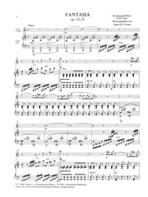 Ferdinand Ries: Fantasia: Flûte Traversière et Accomp.