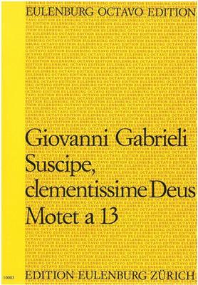 Giovanni Gabrieli: Suscipe, Clementissime Deus: Trombone (Ensemble)
