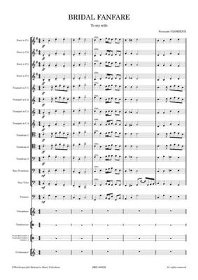 Francois Glorieux: Bridal Fanfare for Brass Ensemble and Percussion: Ensemble de Cuivres