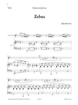 Johan Favoreel: Zebus: Clarinette Basse