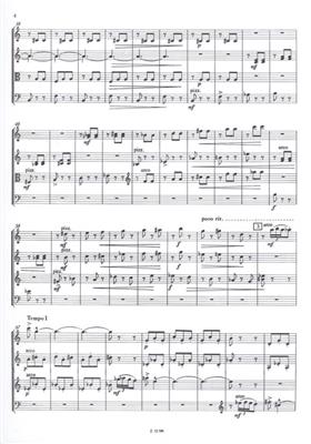 Béla Bartók: Valse (Ma mie qui danse... aus 14 Bagatellen) fü: Quatuor à Cordes