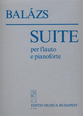 Árpád Balázs: Suite per flauto e pianoforte: Flûte Traversière et Accomp.