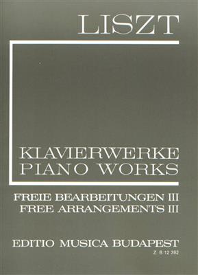 Freie Bearbeitungen 3: Solo de Piano