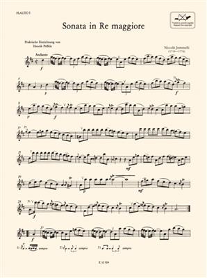 Niccolò Jommelli: 3 Sonate Per 2 Flauti (O Oboi O Violini) E Basso C: Flûte Traversière et Accomp.